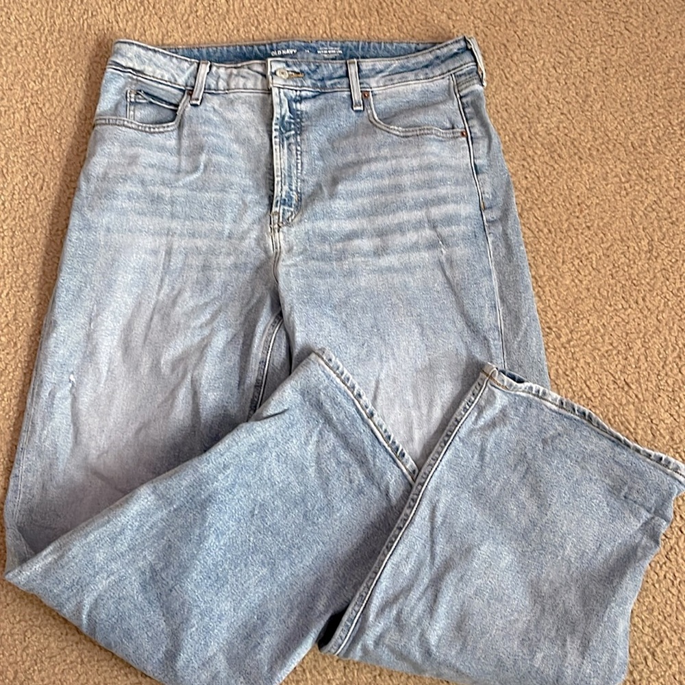 High-rise Wide Leg Jeans